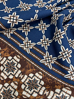 Ткань вискозная штапельная в стиле Prada