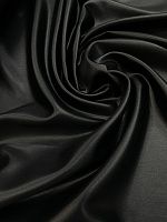 Ткань кожзам  чёрного цвета плотностью 350г/м