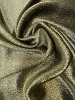 Ткань шёлк золотистого цвета с эластаном в стиле Valentino