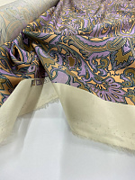 Ткань шёлковая с рисунком арабески в стиле Etro