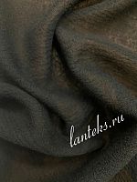Ткань плательно блузочная шерсть чёрного цвета