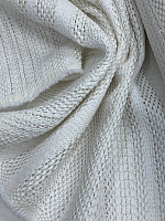 Ткань хлопковая со льном фактурного плетения