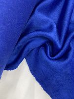 Ткань пальтовая шерсть синего цвета плотностью 640г/м