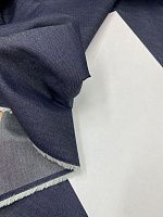 Ткань хлопок джинсового цвета без эластана шириной 1,50м