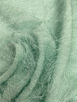 Ткань шёлк смесовый креповый "Травка" цвета тиффани в стиле  Vionnet